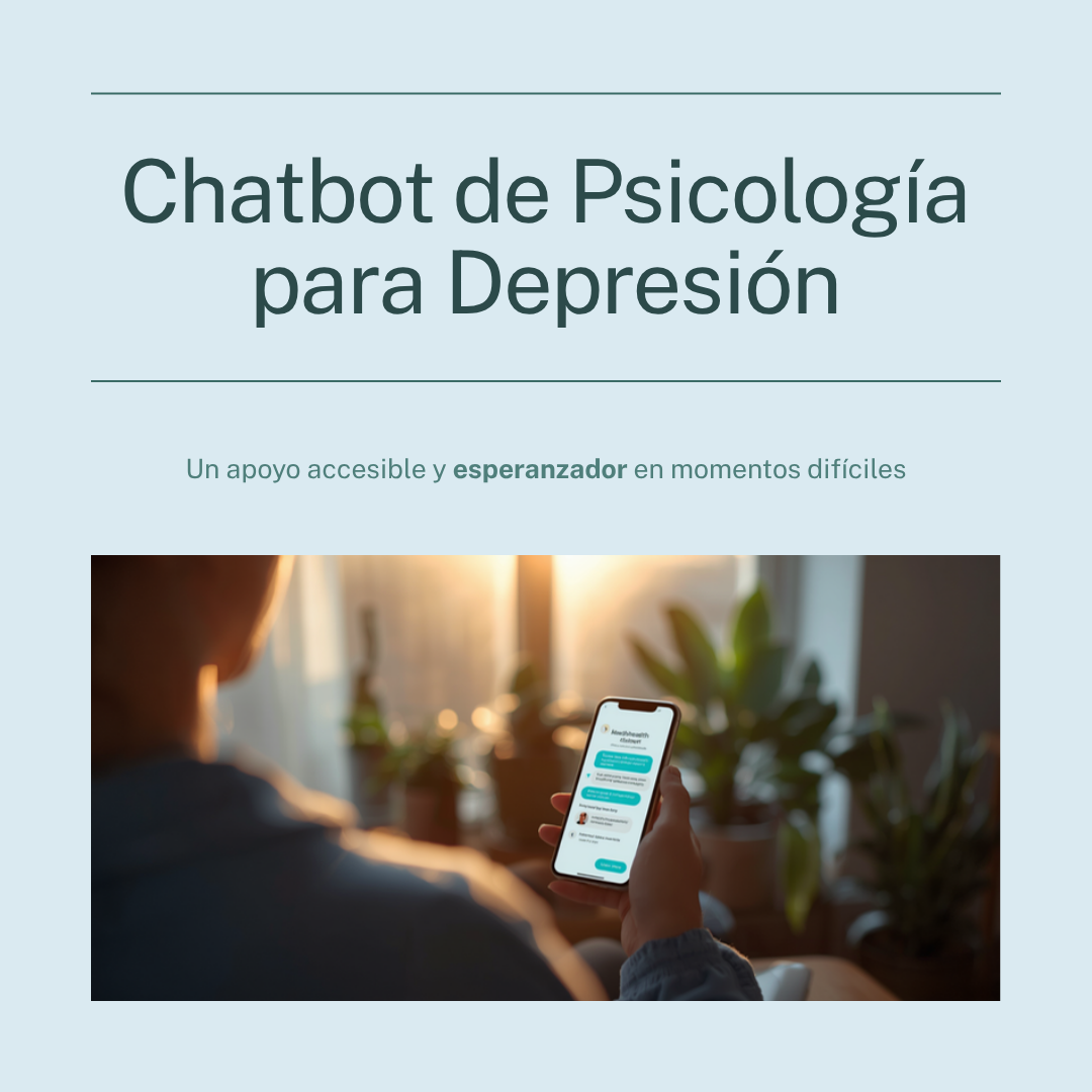 Chatbot de psicología para depresión leve: límites y posibilidades reales (2026)