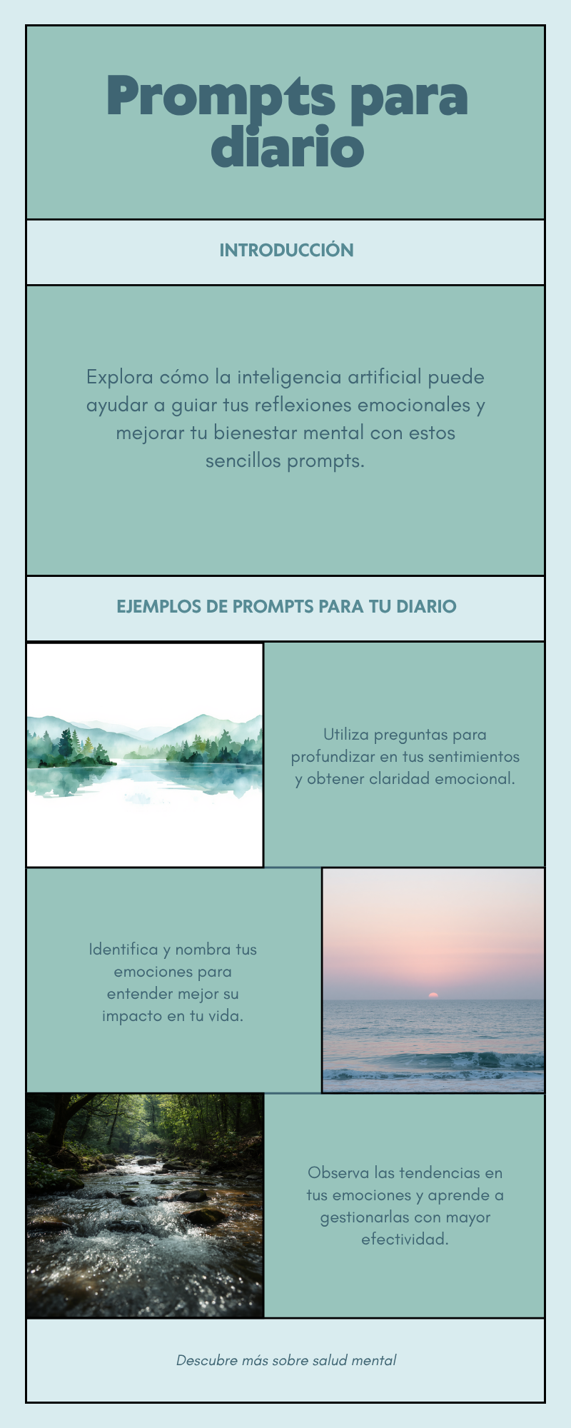 Prompts para guiar tu diario emocional con IA