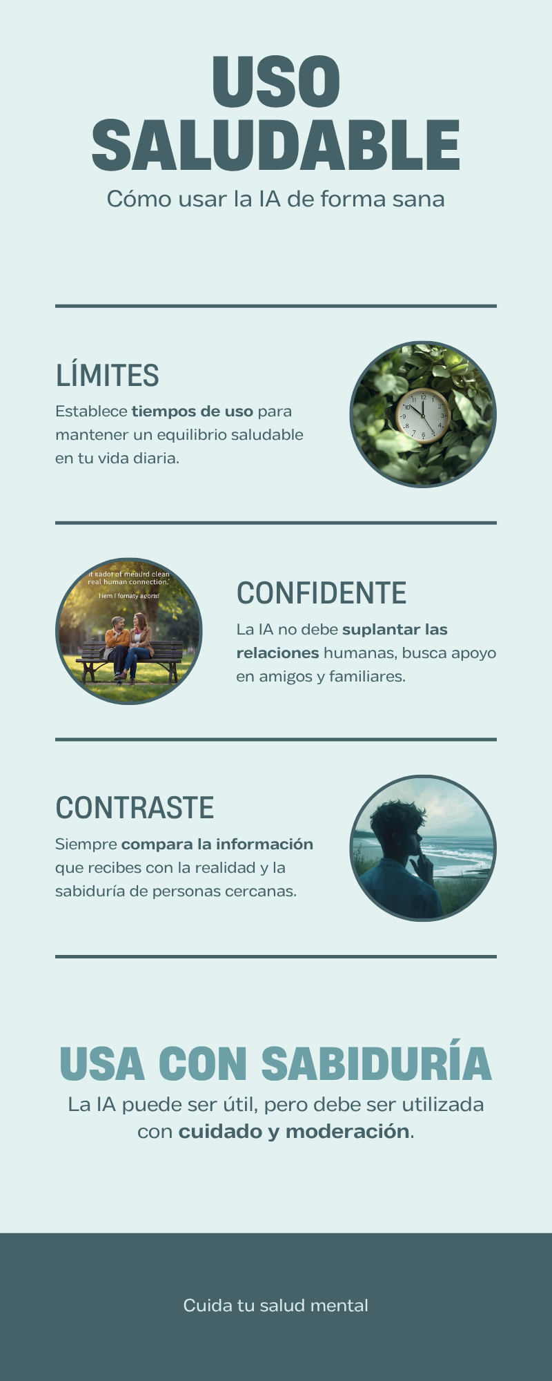 Cómo usar la IA de forma sana